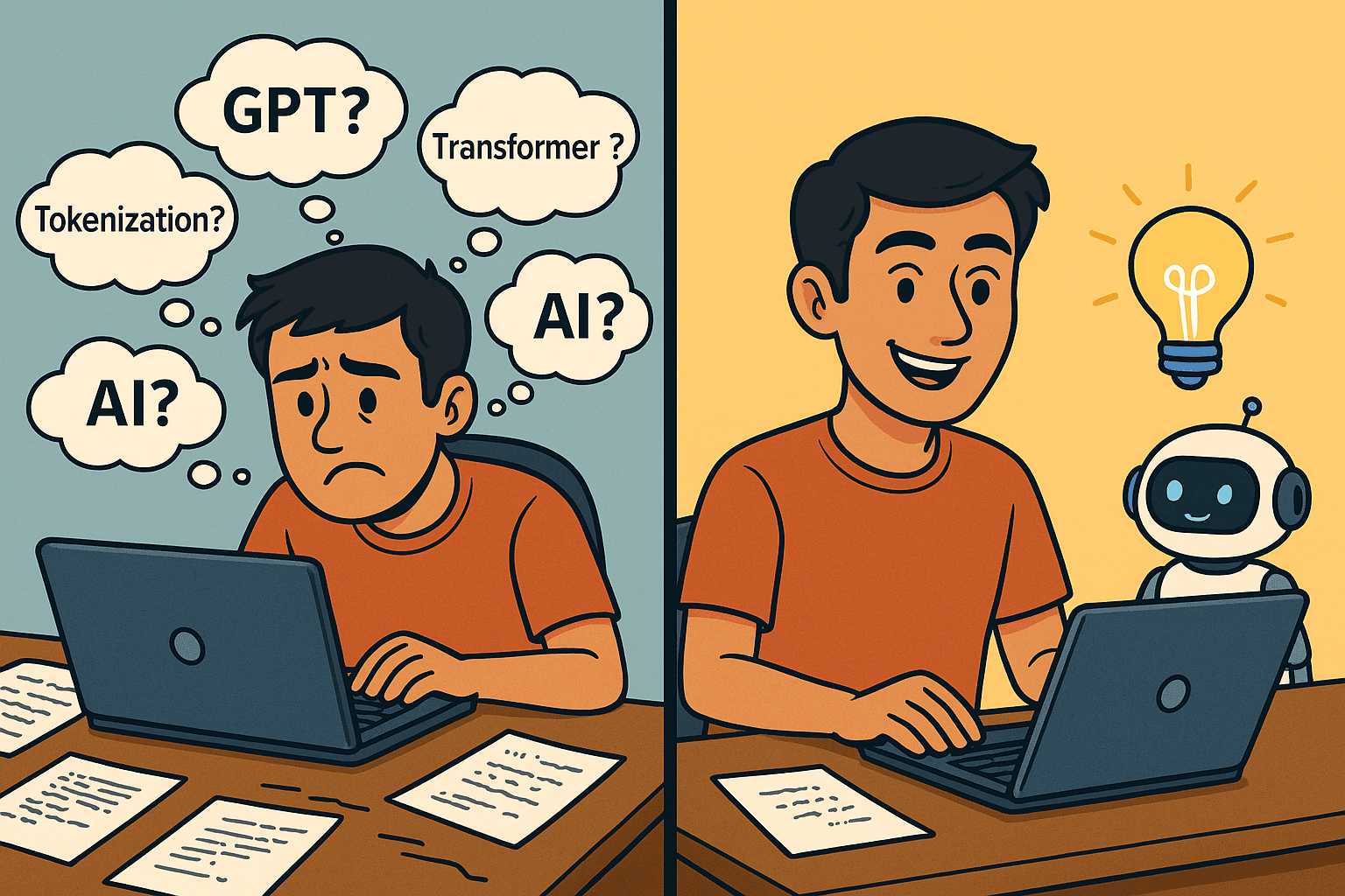 How I Started My AI Journey as a Developer (Without Knowing What GPT Even Means)